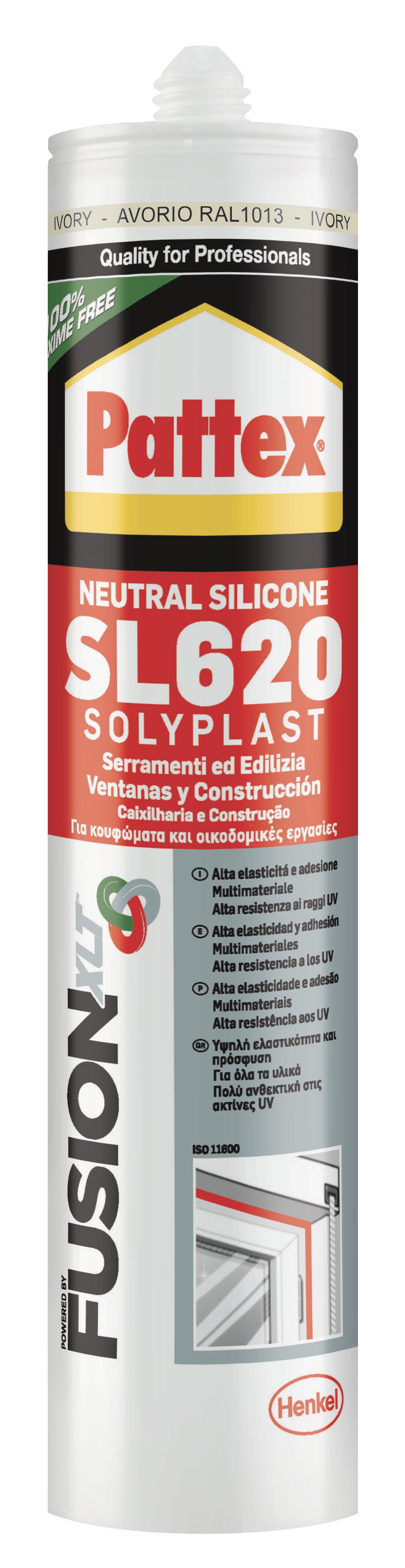 Cartuccia sl620 avorio  (ral1013) ml.300 HENKEL ITALIA