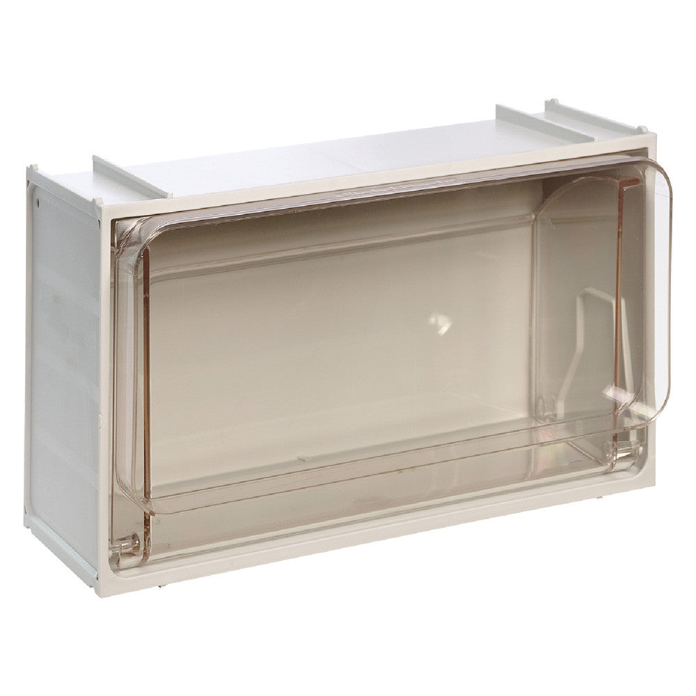 Cassettiera modulare componibile 'crystal box' MOBILPLASTIC