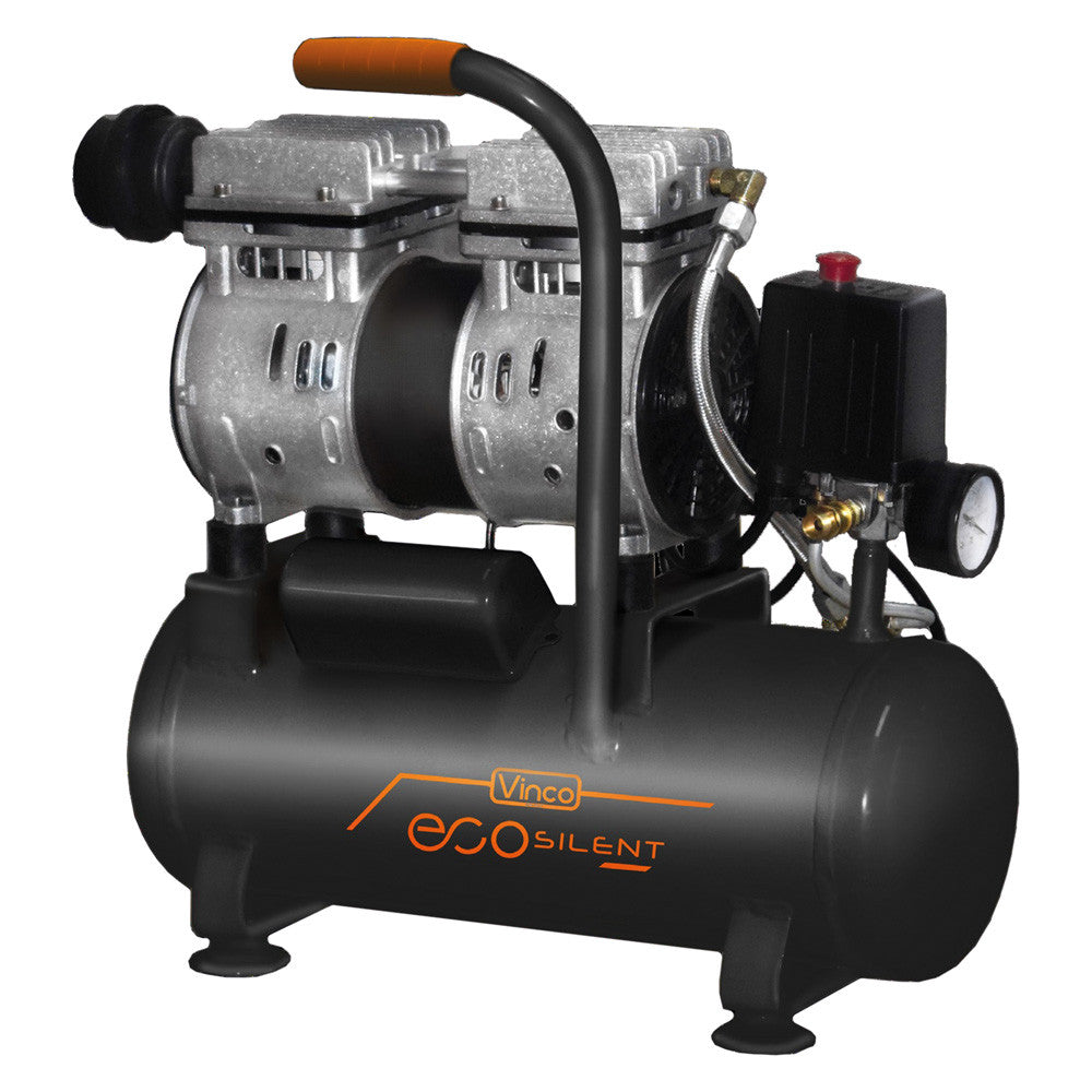 Compressore silenziato lt. 8 - hp 0,7 - oil free VINCO