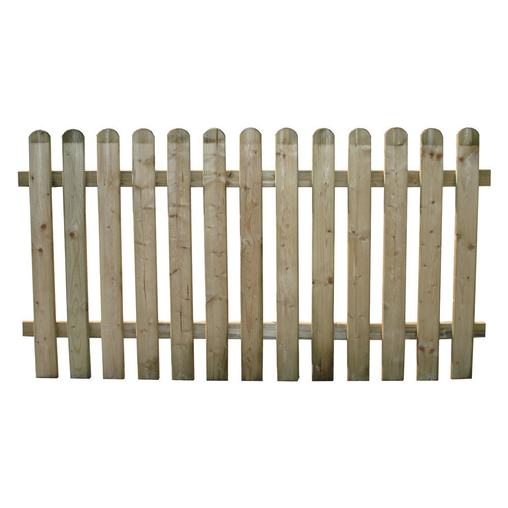 Steccato in legno 'tulum' cm. 180 x h.100