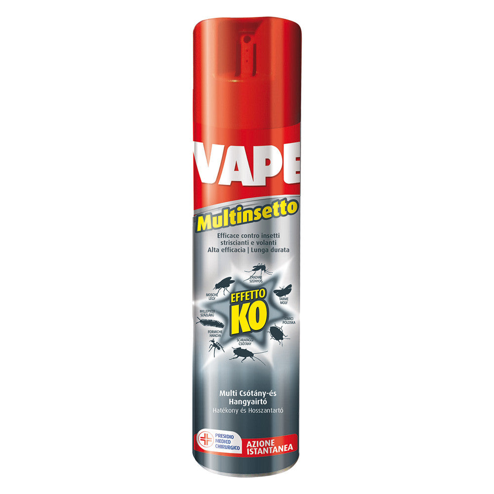 Insetticida multinsetto spray 'effetto ko' ml 400 VAPE