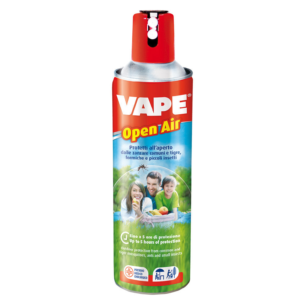 Insetticida spray zanzare 'vape open air' ml 500