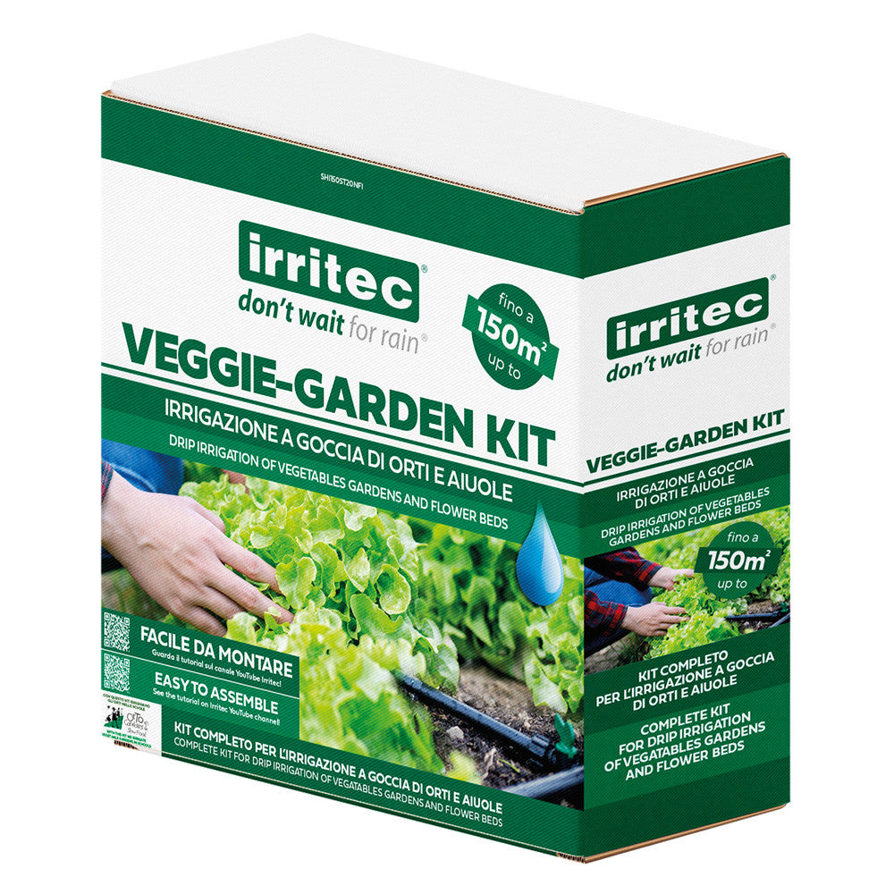 Kit irrigazione per orto "Veggie-garden" - copertura fino a 150 m2