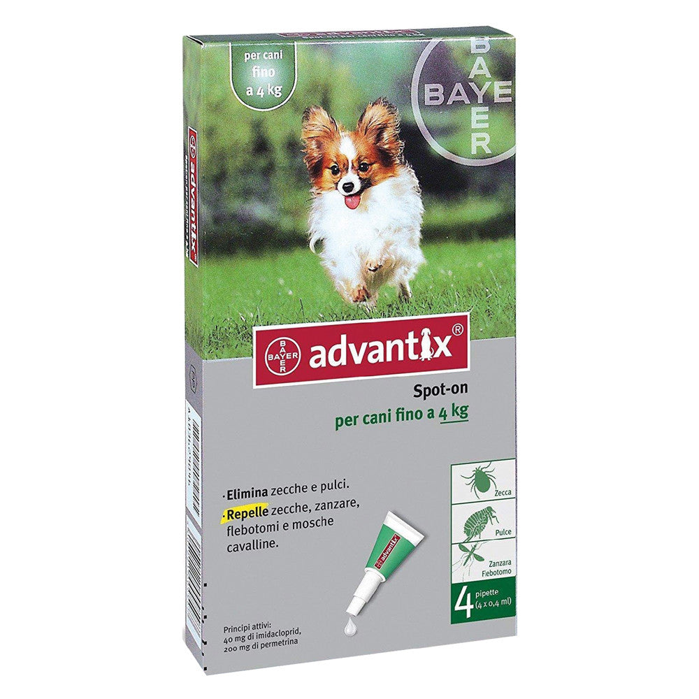 Advantix - 4 pipette - "Spot on" - Cani