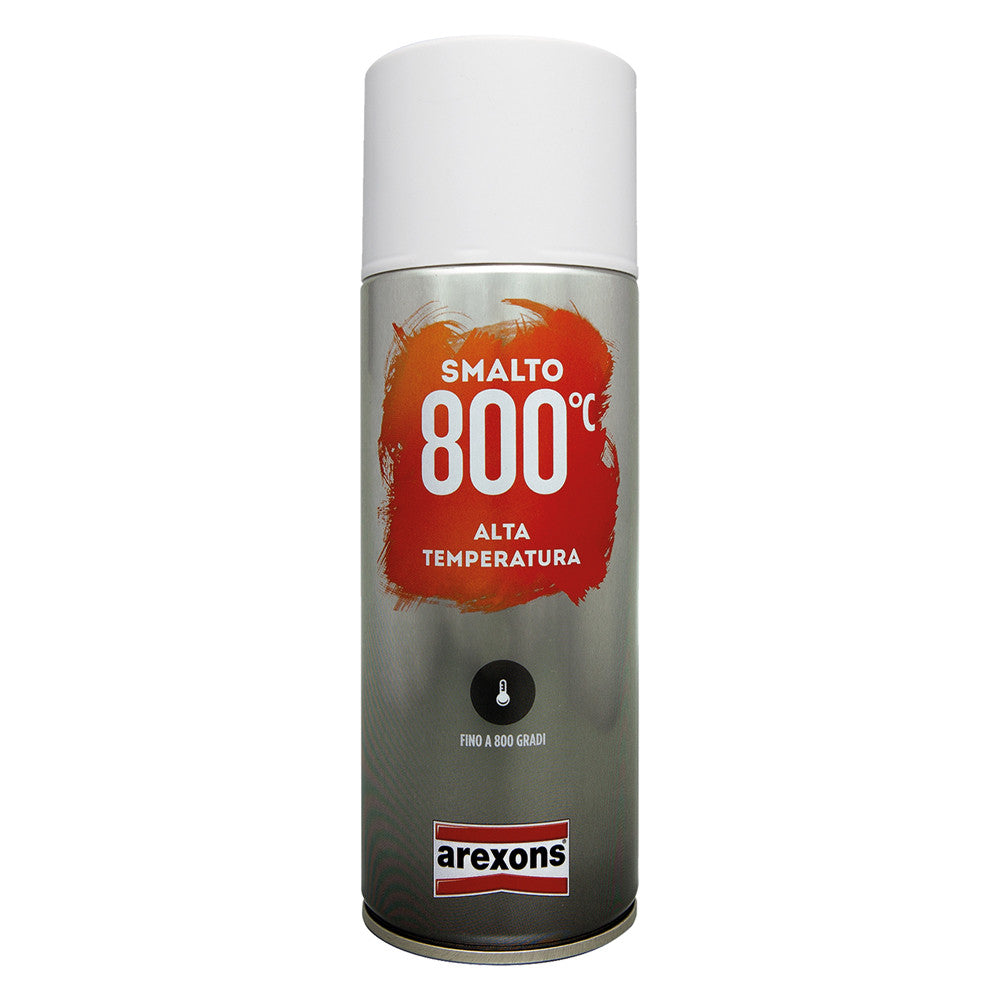 Smalto spray alta temperatura ml. 400 - rosso