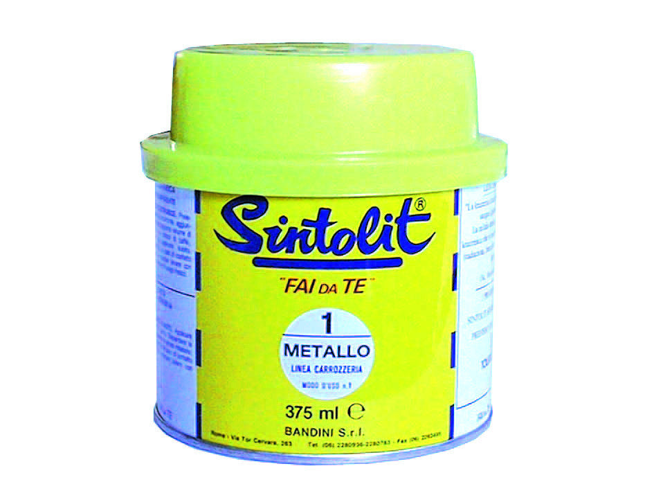 Sintolit fai da te stucco per metallo in barattolo ml.375 - ml.375 grigio