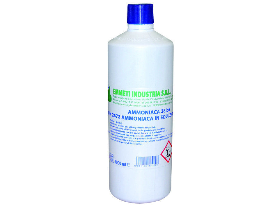 Ammoniaca in soluzione al 30% per uso professionale - lt.1