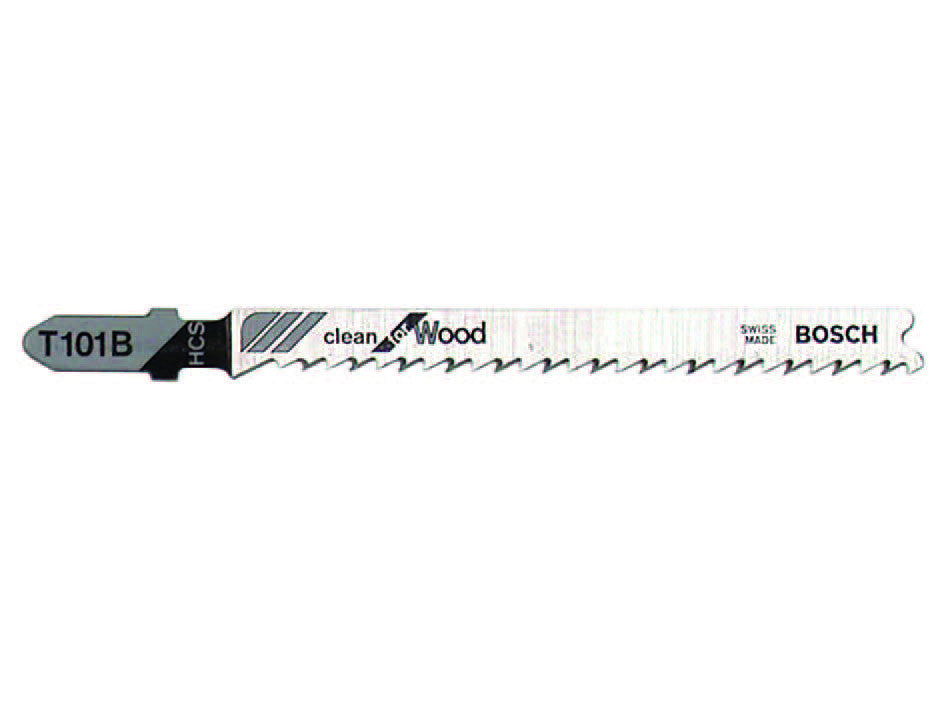 Lama per seghetto alternativo per legno (t101b) - lama mm.75, blister da pz.5 BOSCH