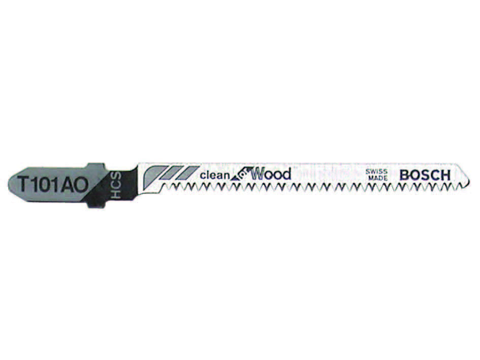 Lama per seghetto alternativo per legno (t101ao) - lama mm.50, blister da pz.5 BOSCH