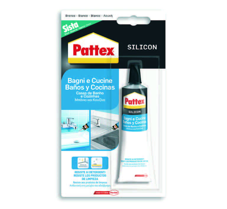 Pattex silicone sista silicon 5 bianco - ml.50 HENKEL