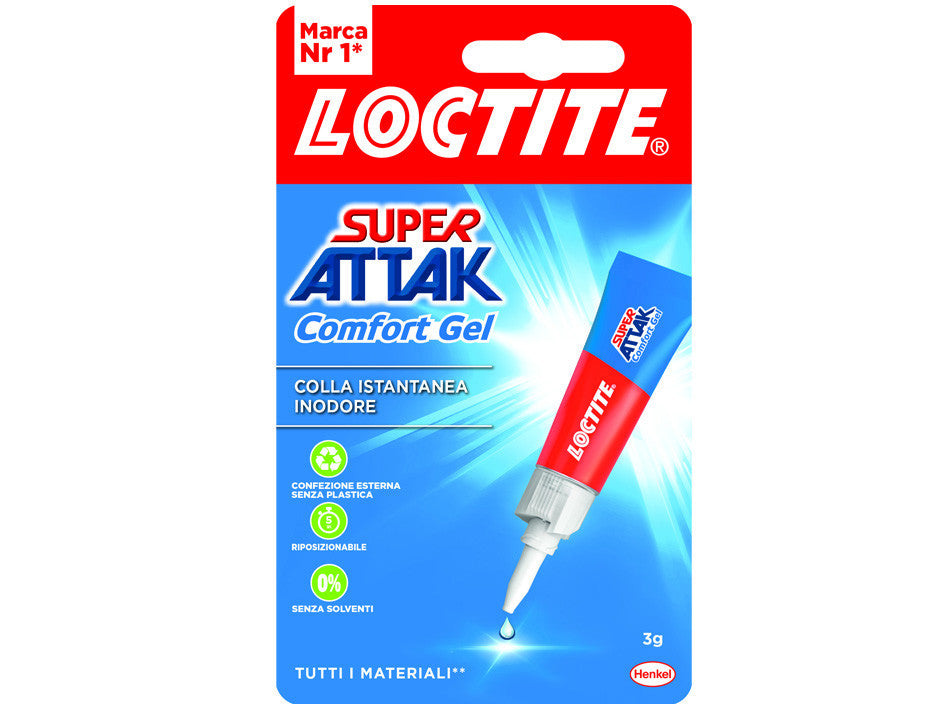 Super attak comfort gel gr.3 LOCTITE