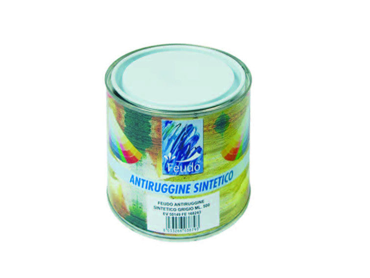 Antiruggine sintetica (antirost sint) - ml.125 grigio FEUDO