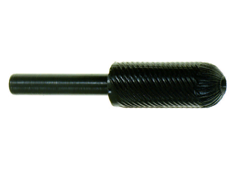 Fresa-lima cilindrica bombata rotativa per ferro - codolo mm.6 per trapano pg 424.00