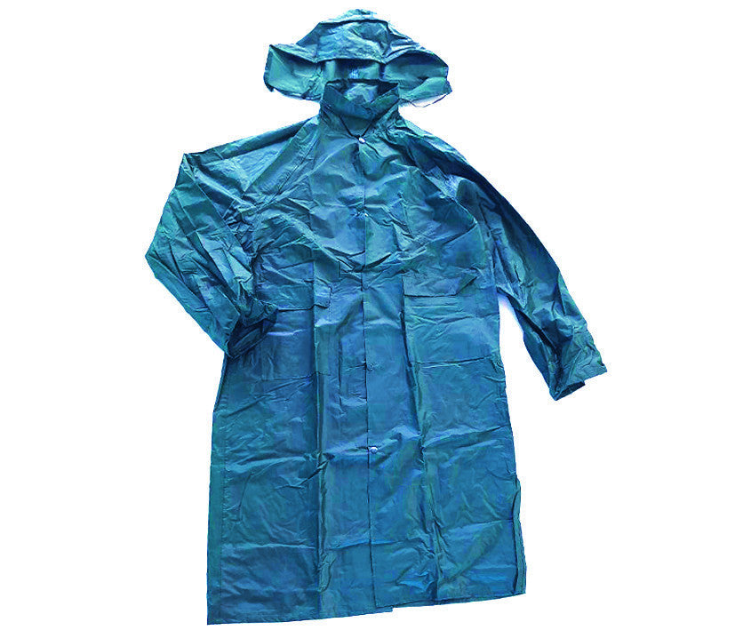 Impermeabile cappotto in nylon/pvc blu PROTEXIO