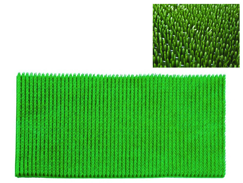 Zerbino green verde spessore mm.23 - cm.40x70, spessore mm.23
