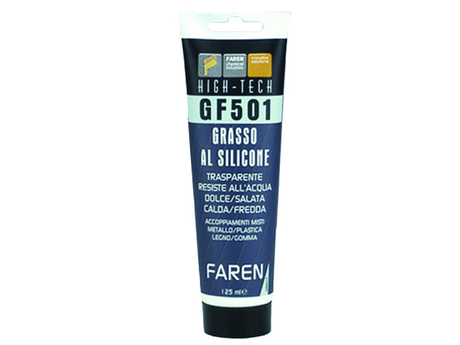 Grasso al silicone trasparente gf501 - ml.125 FAREN