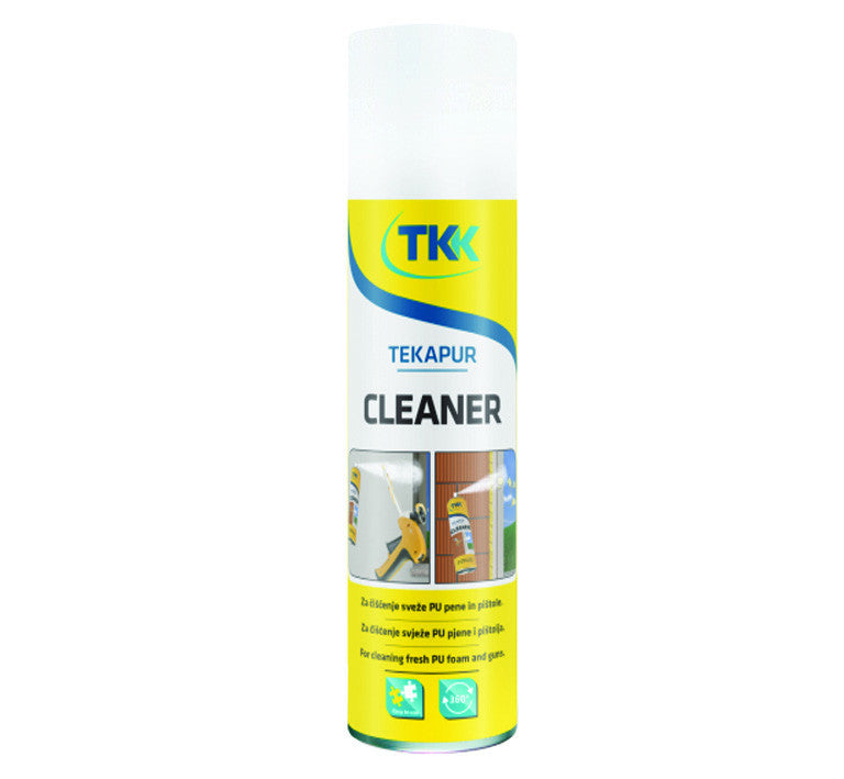 Pulitore solvente per schiuma poliuretanica tekapur cleaner - ml.500 in bomboletta spray TKK