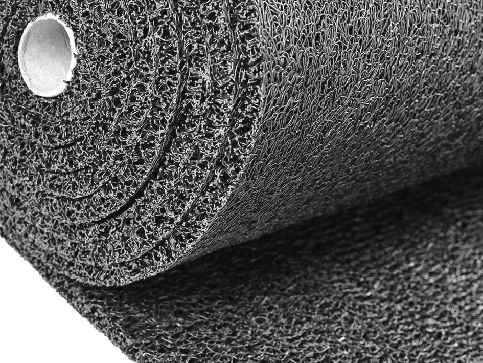 Zerbino entry in rotolo colore grigio spessore mm.15 - cm.120h, spessore mm.15, rotolo da mt.6