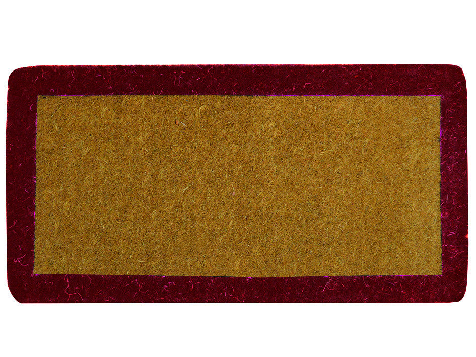 Zerbino imperiale a fascia rosso spessore mm.38