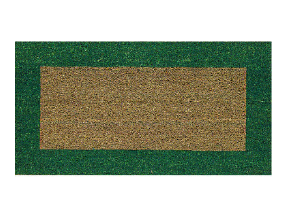 Zerbino ecoco verde spessore mm.18