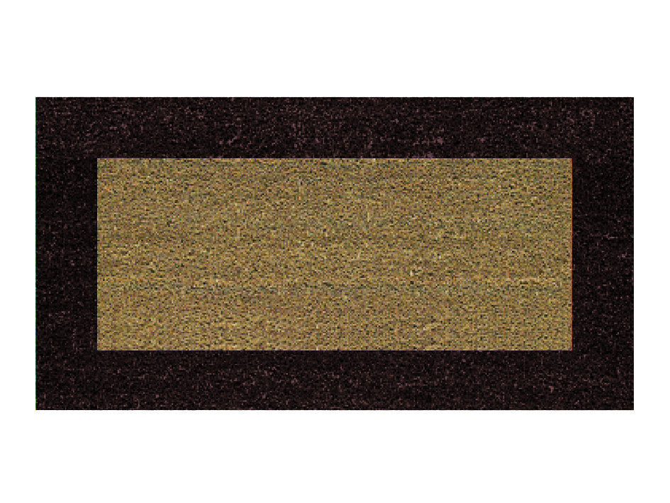Zerbino ecoco marrone spessore mm.18