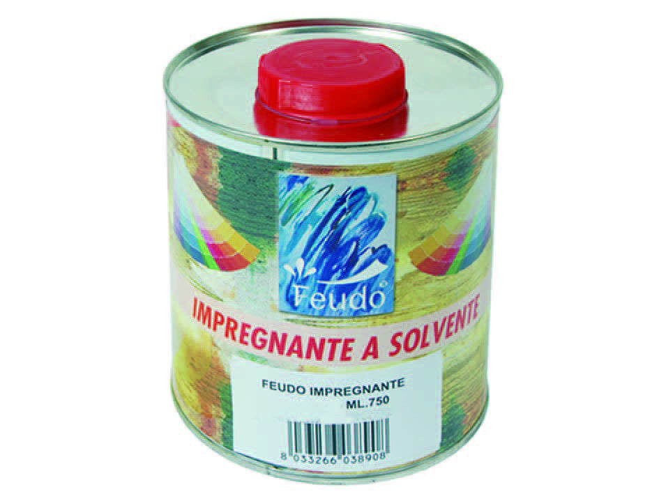 Impregnante a solvente effetto cerato per legno (holz wachs) - ml.750 trasparente cerato FEUDO