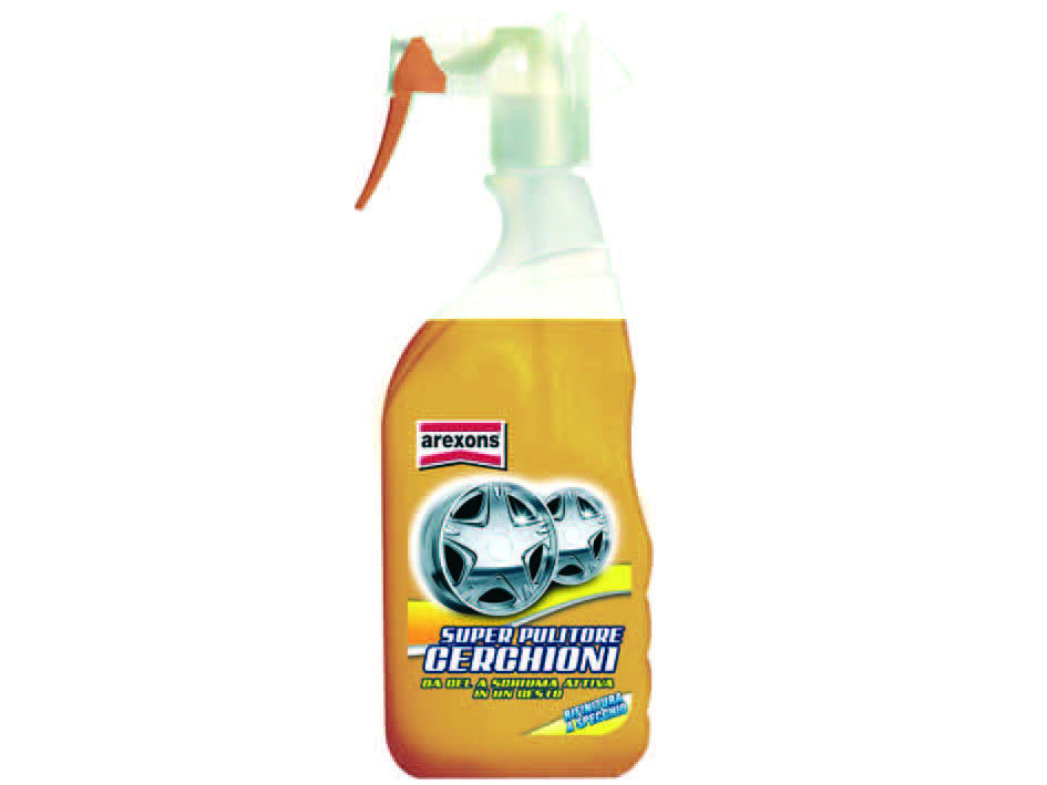 Detergente super pulitore per cerchioni - ml.500 in flacone con nebulizzatore AREXONS