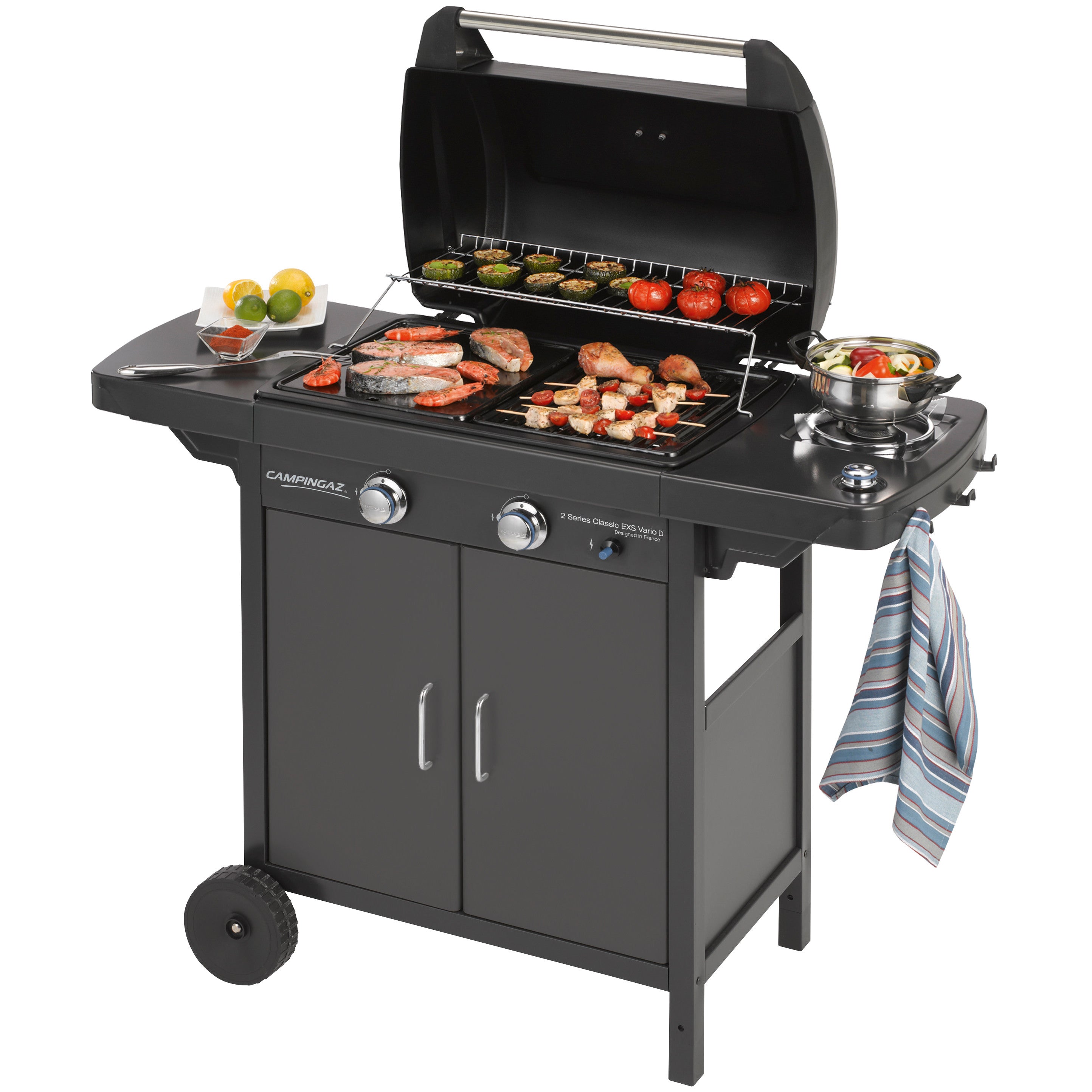Barbecue a gas "2 Series Classic EXS Vario" - 7,5 + 2.1 kw