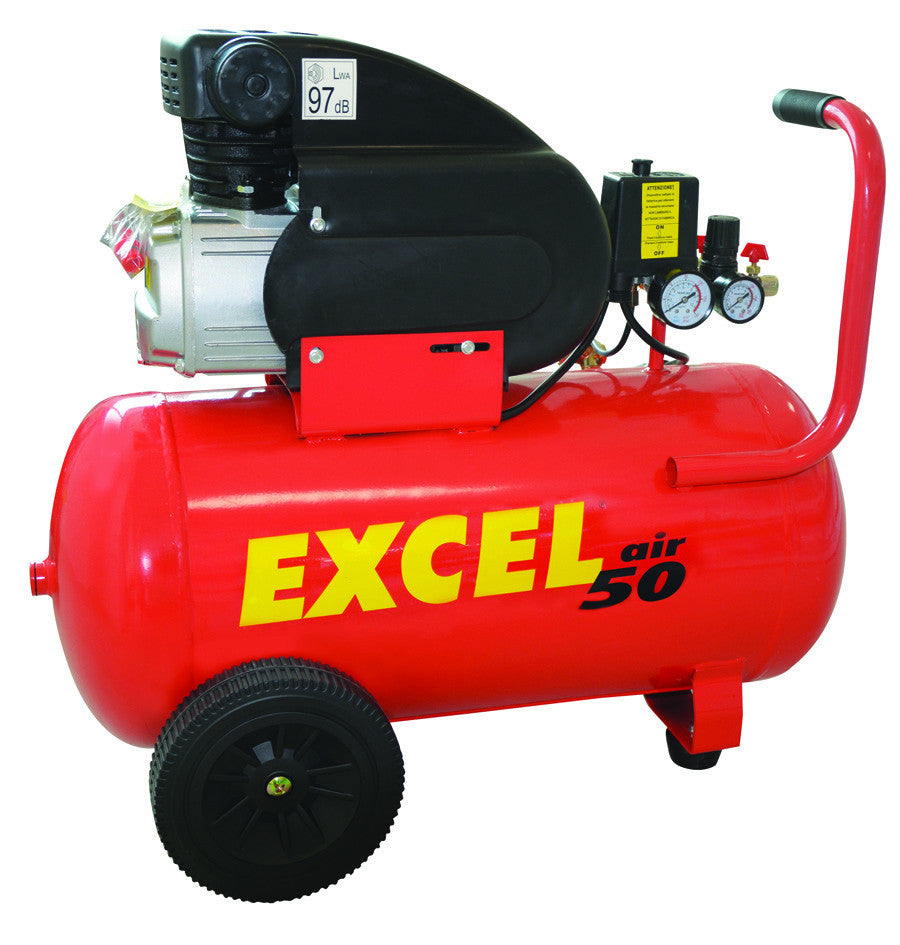 Compressore coassiale lubrificato a olio air 50 lt.50 hp 2 monofase EXCEL