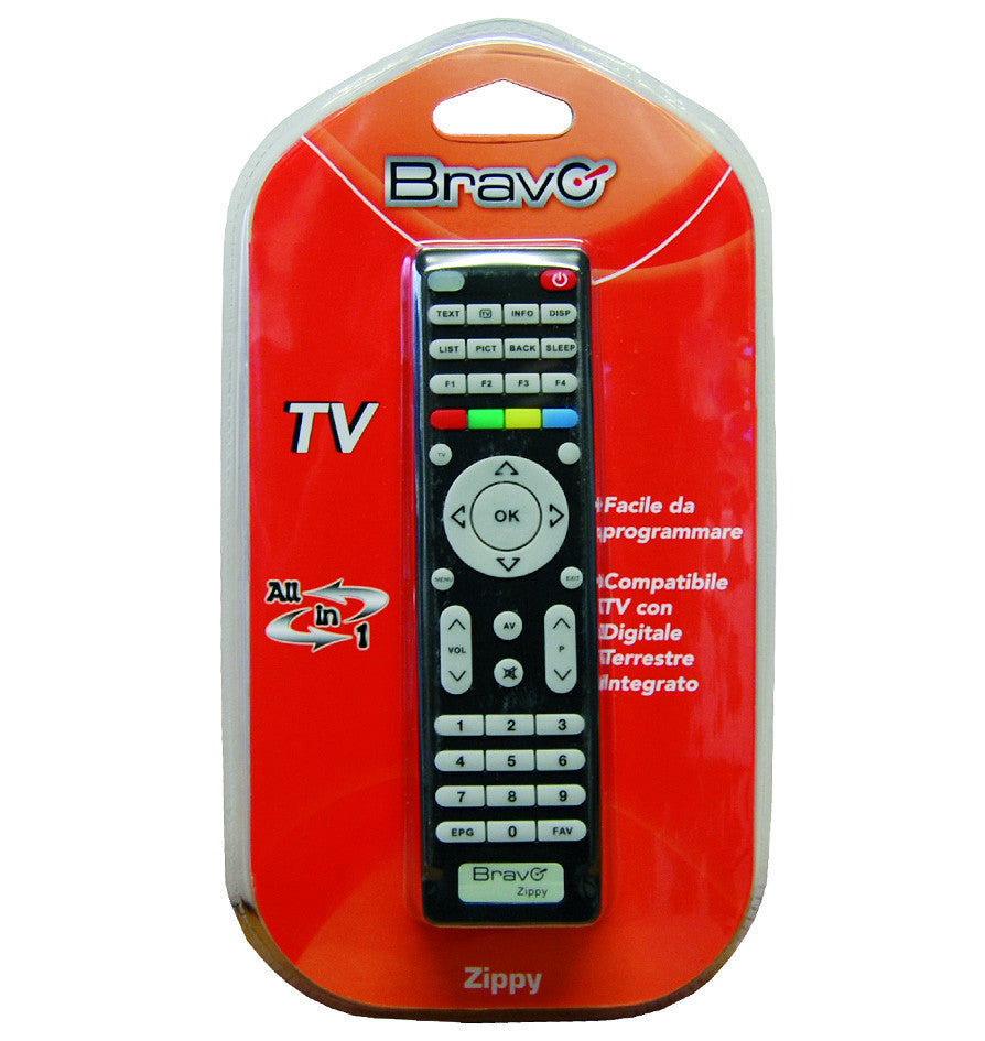 Telecomando universale tv zippy cover BRAVO