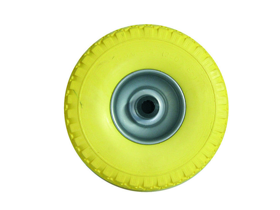 Ruote pu piene mm.260 per carrelli cerchio in acciaio verniciato - ø mm.260x85 foro mm.20 ALTE