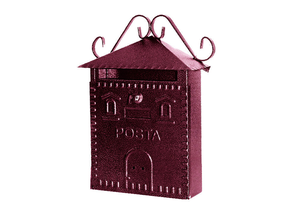 Cassetta postale rustica - cm.30x10x36h. MILLE