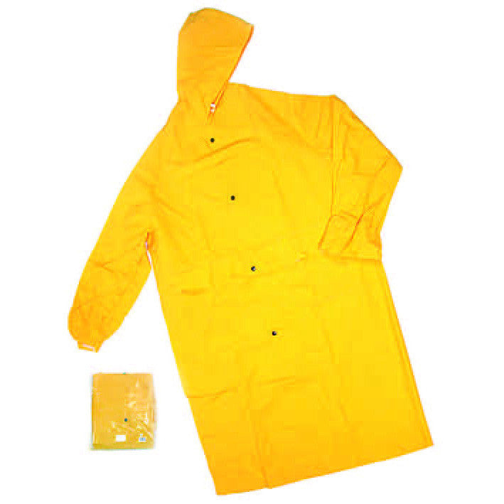 Impermeabile cappotto in pvc bispalmato plp giallo PROTEXIO