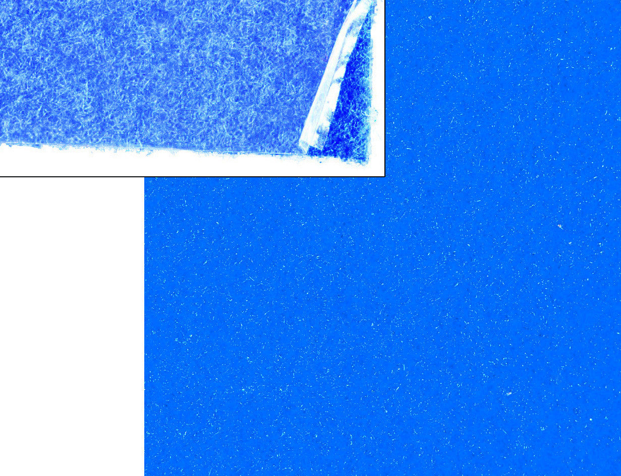 Passatoia elea polyane blu zaffiro con film protettivo - mt.50x2