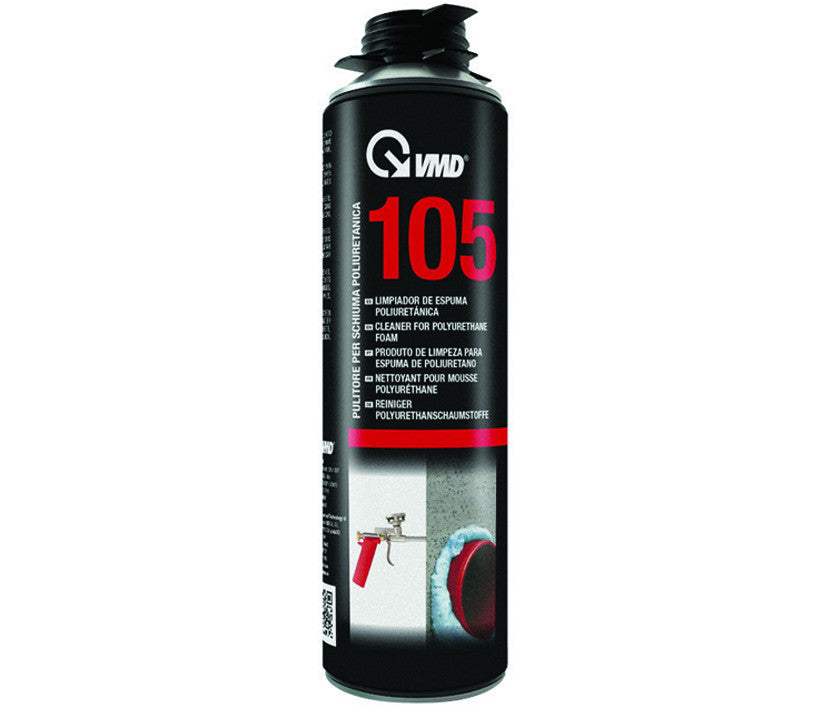 Vmd 105 pulitore per schiuma poliuretanica spray ml.500 - ml.500 in bomboletta spray
