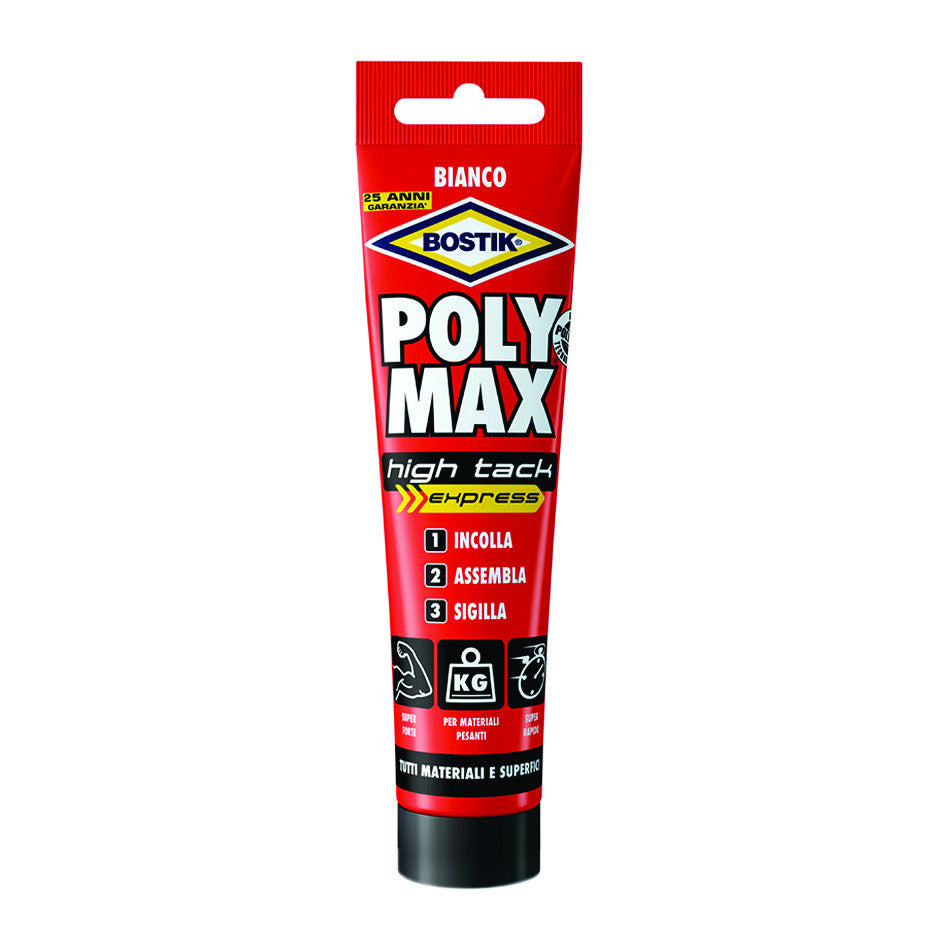 Polymax high tack express bianco - gr.165 BOSTIK