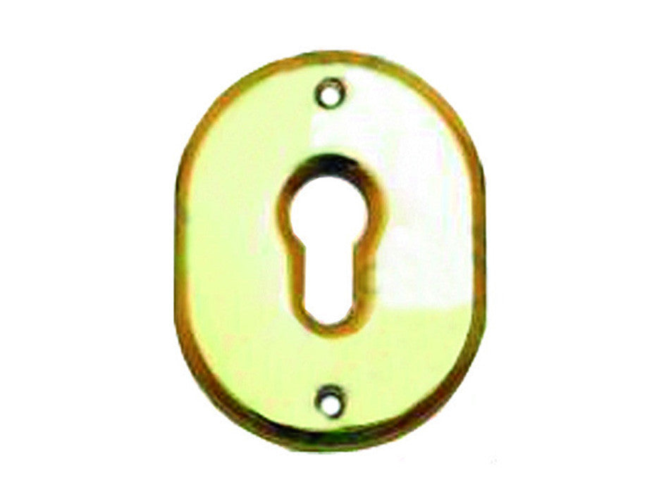 Bocchette ovali in ottone lucido per cilindri sagomati - mm.70x90h. spessore mm.4 CIPIERRE