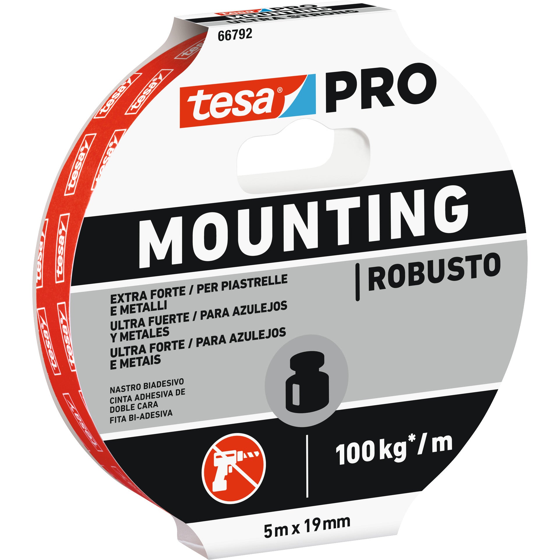Tesa nastro biades.mounting pro strong mt.5x19mm.