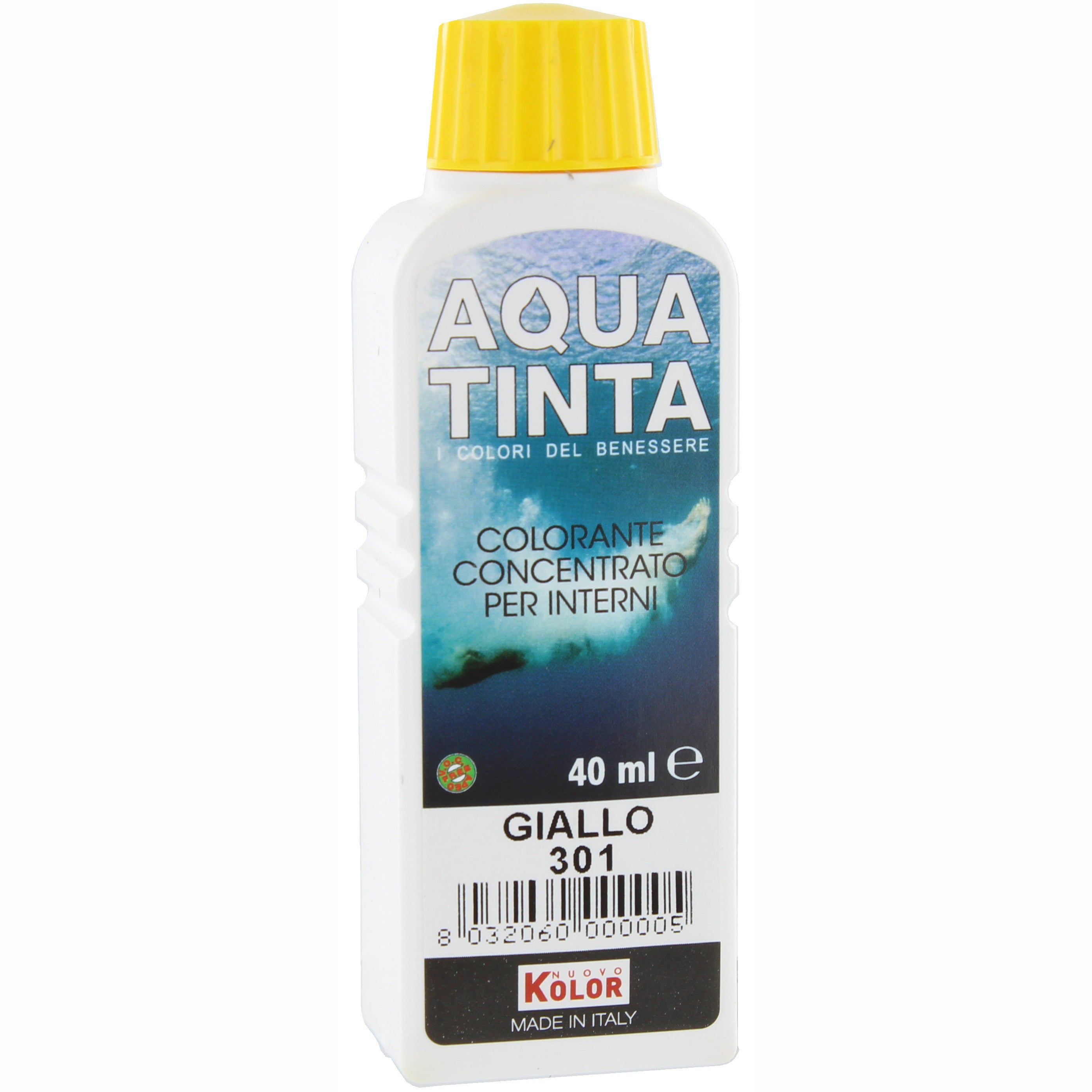 Aquatinta per interni ml.40 301 giallo