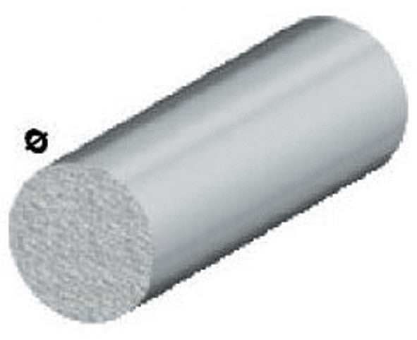 Profilo argento h.100 cm tondo pieno d.8 mm* ARCANSAS