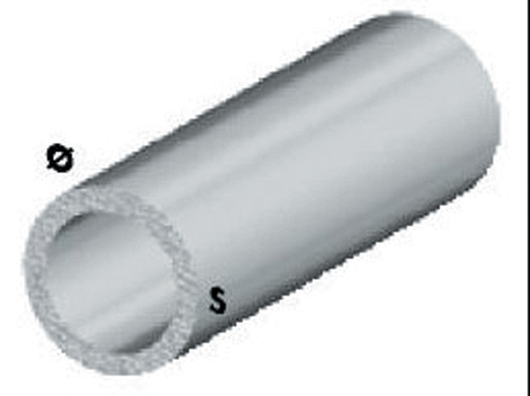 Profilo argento h.100 cm tubo tondo 16x1 mm* ARCANSAS