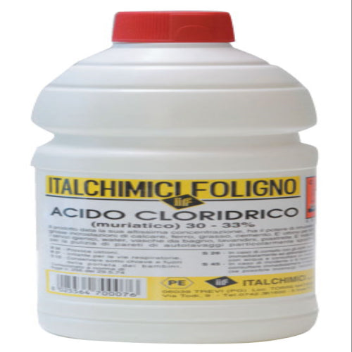 Acido muriatico puro al 33 lt.1* ITALCHIMICI