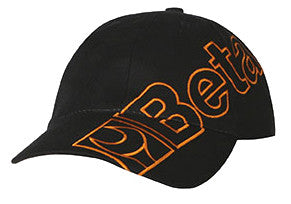 Beta cappellino baseball neri bs/n