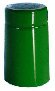 Capsula termoretraibile pvc 31x55 verde pz100
