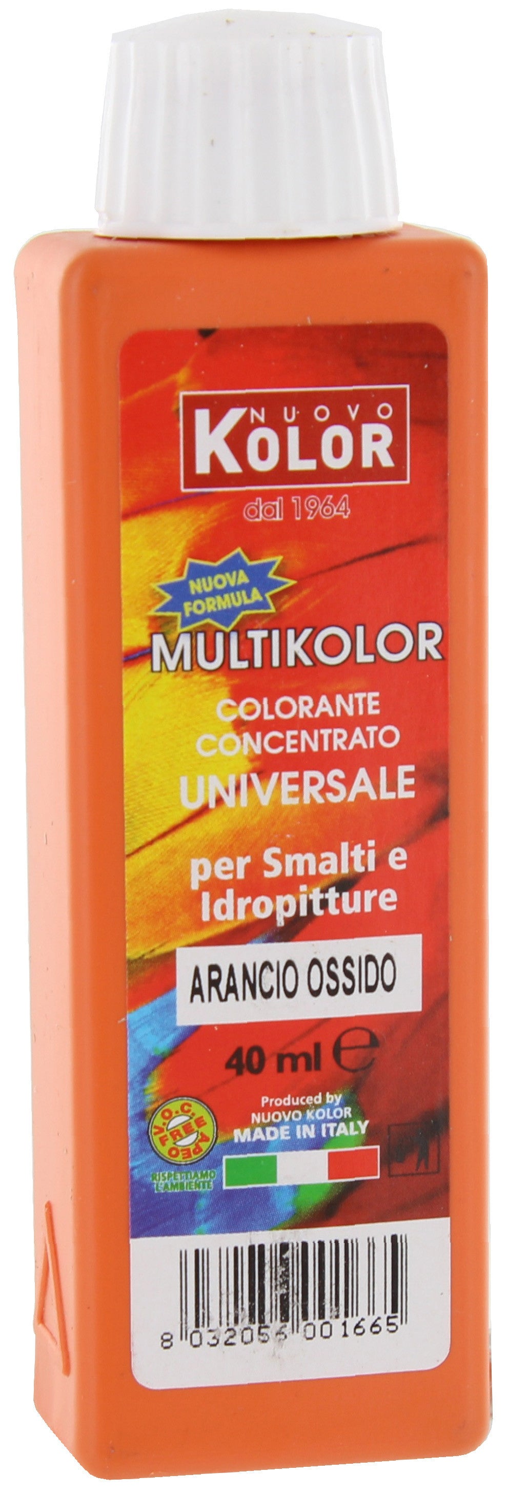 Colorante universale ml.40 arancio oss. 100rl