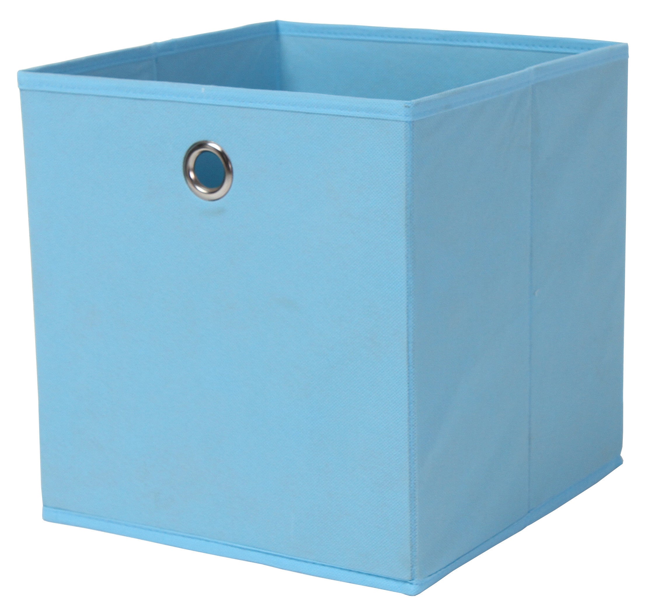 Portaoggetti cubo cm.27x27x28h azzurro