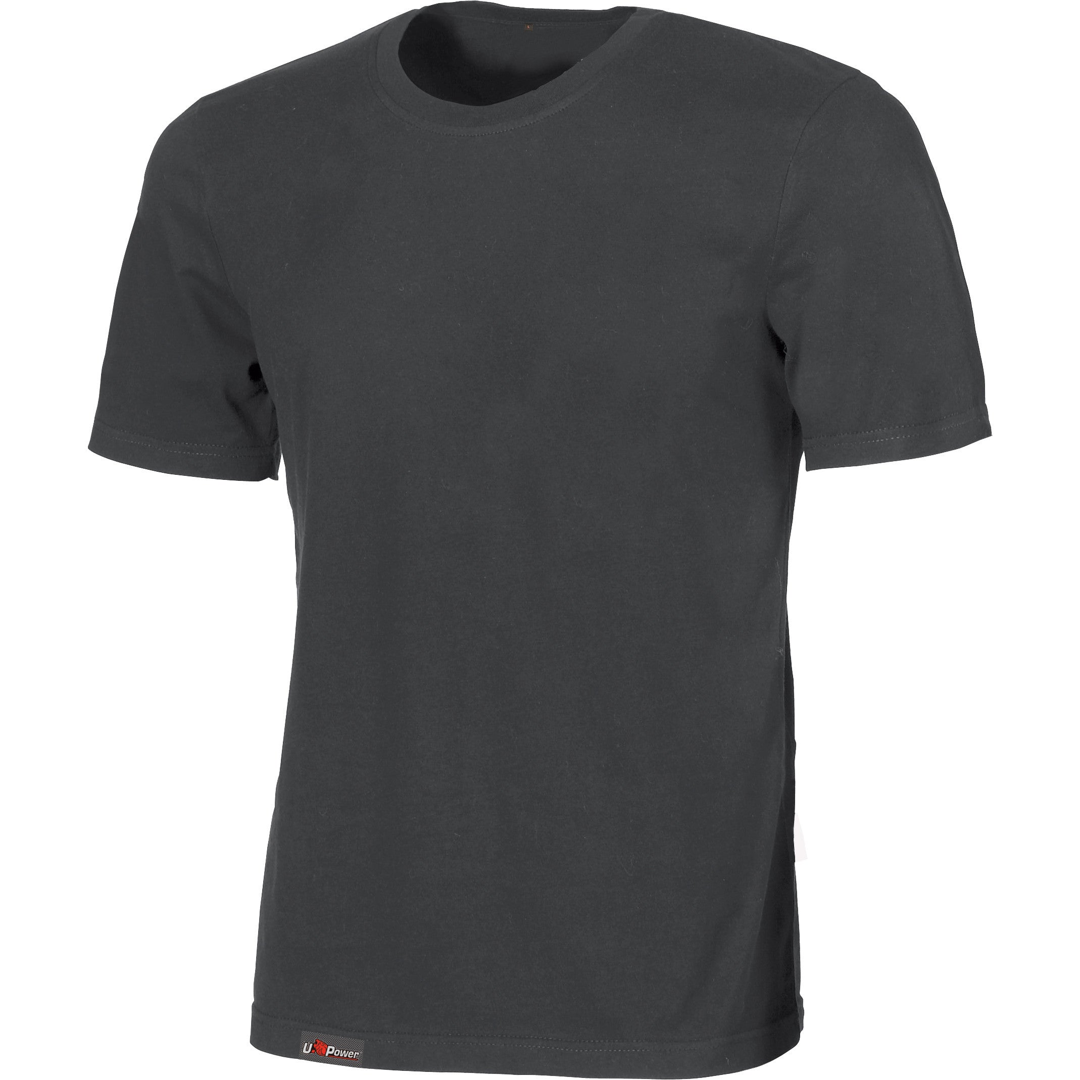 U-power t-shirt linear grigio scuro tg.l
