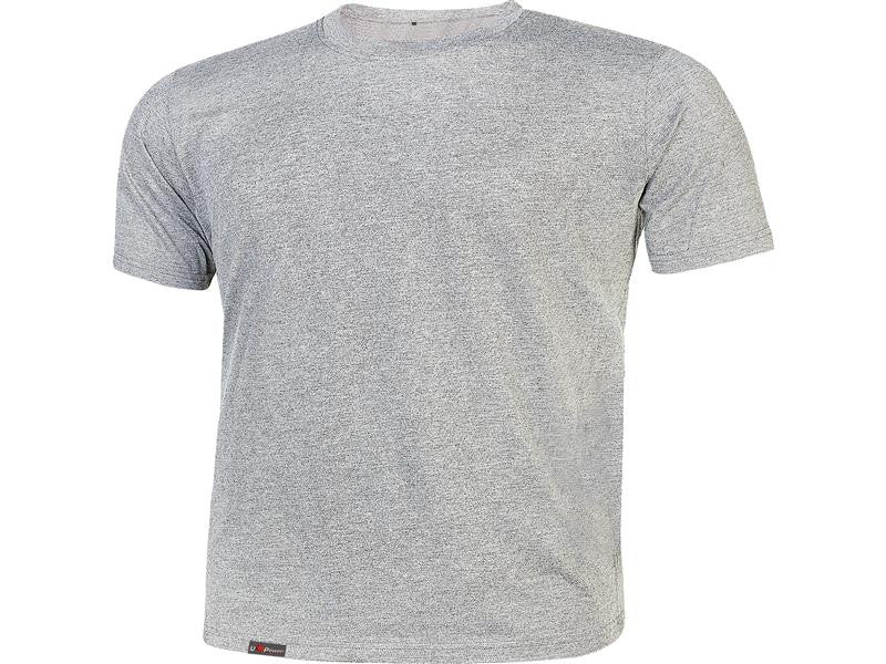 U-power t-shirt linear grigio chiaro tg.m