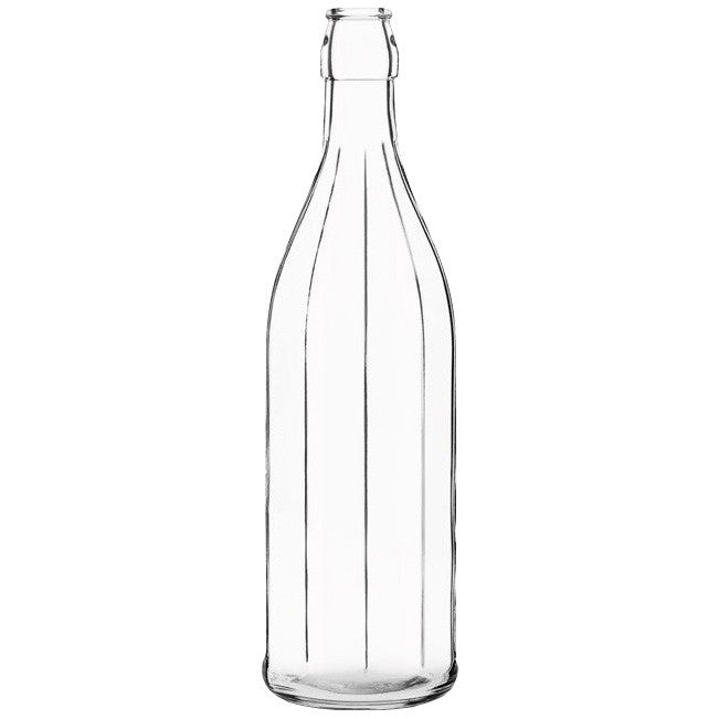 Bottiglia costolata lt.1