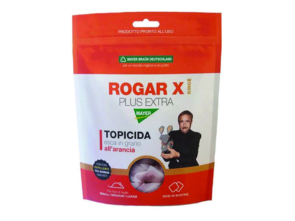 Topicida rogar x plus extra king - gr.150 in busta MAYER